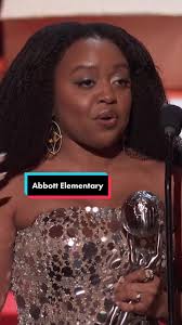 We just got our long awaited kiss from Janine and Gregory at the  #NAACPImageAward. Congratulations to the entire #AbbotElementary cast 👏🏽✨  #WhereBlackCultureLives #BET #BlackTikTok