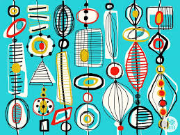 New Tools New Inspiration Jenean Morrison Art Design Art Design Mid Century Modern Patterns Mid Century Art