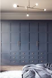 Our Four Panel Shaker Elise Design Shown Here In Striking Classic Blue Is New Fo 1000 In 2020 Fitted Wardrobes Bedroom Bedroom Built In Wardrobe Fitted Bedrooms