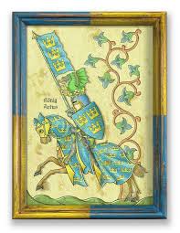 Konig Artus Wappen Ritter England Camelot Tafelrunde Parzival Excalibur Merlin Sammeln Seltenes Memorabilia Adel Konigshauser Eba Ritter Artus Wappen