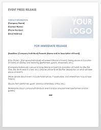When planning their presence at various conferences, journalists want to know ahead of time who they will be talking to and about what. Free Press Release Templates Smartsheet