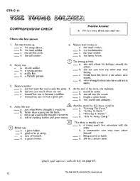 The Red Badge Of Courage 10 Chapters With Student Activities And Answer Keys