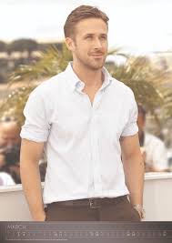 Ра́йан то́мас го́слинг — канадский актёр и музыкант. Ryan Gosling Wandkalender Bei Europosters
