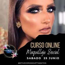 😍 CURSO MAQUILLAJE SOCIAL . Super oferta curso maquillaje social Incluye  el kit de la imagen Son 4 clases MODALIDAD ONLINE clases 100% en vivo . ➡️  Para quienes esta enfocado? .