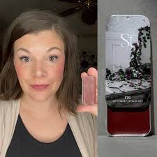 New color fig semi gloss lip&cheek