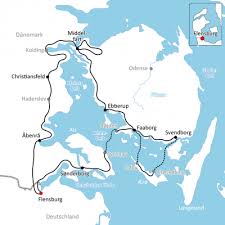 Dänemark auf der karte europas. Der Ostseeradweg In Danemark Radweg Reisen
