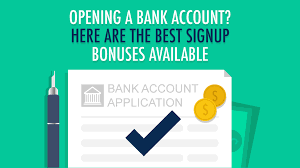 Opening A Bank Account Here Are The Best Signup Bonuses Available Opening A Bank Account Bank Account Accounting