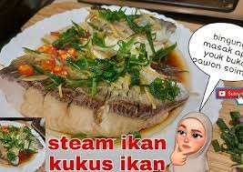 Bagaimana cara nak masak ikan kukus ala thai? Resep Steam Ikan Kukus Ikan Radea