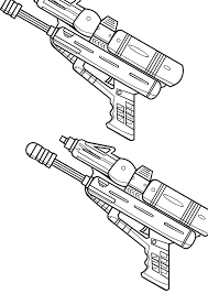 Fairy tales, animated films, flowers, anime, training coloring pages, nature, vegetables and fruit, cars, trees, animal, etc. Gun Coloring Pages Books 100 Free And Printable