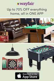 Download The Wayfair App Today Find The Perfect Game Room Set In App Get Daily Updates And Free Shipping Over Home Luxury Mansions Interior Wayfair Furniture