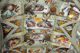 Last judgment (altar wall, sistine chapel). Ceiling Of The Sistine Chapel Article Khan Academy