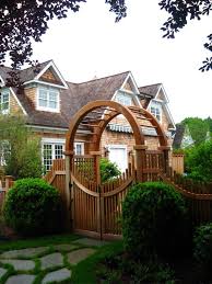 Cedar arbor and double gate garden gates and fencing garden gates and fencing dog gates contemporary landscape garden gate with arbor traditional gated arbor ideas better homes gardens. Ebde3ee9621f1a8f517555103808eaf9 Jpg 600 800 Garden Gate Design Backyard Getaway Gate Design