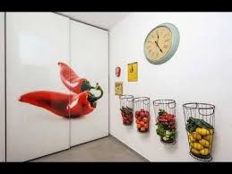 اجمل أفكار لتزيين جدران المطابخ ديكورات جدارية للمطابخ اكسسوارات المطبخ Youtube Fruit Storage Fruit And Vegetable Storage Vegetable Storage