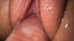 Close up fuck with best friends wife, cum on pretty pussy