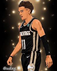 Point guard for the atlanta hawks trae young 1. Pin Auf Sports Art