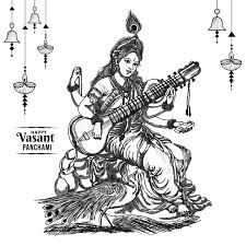 Maa saraswati wallpapers free download, beautiful saraswati hd wallpaper full size, hindu goddess saraswati puja wallpapers, photos, pictures & images. Goddess Of Wisdom Music Art And Knowledge Maa Saraswati Stock Vector Illustration Of Drawing Celebration 170210385