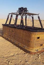 The hot air balloon has crashed near luxor with 20 people on board (file picture)credit: 1 Dead 12 Tourists Injured In Egypt Hot Air Balloon Crash Abc News