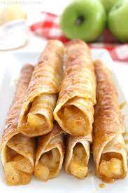Caramel Apple Taquitos Recipe Mexican Dessert Recipes Authentic Mexican Desserts Food