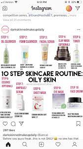 Routine For Oily Skin Oily Routine Skin Skincare Routine 20s Skin Care Tips Beauty Products Wrinkleskincar Oily Skin Care Oily Skin Care Routine Skin Care Now that we've covered skincare, you're probably wondering, cool… need the mattifying products for your oily skin, but still want your skin to look dewy? oily skin care routine