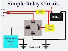The best way to do this is with a circuit like the following. Image Result For 4 Pin Relay Wiring Diagram Horn Automotive Electrical Basic Electrical Wiring Electricity