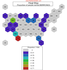BERRONES Last Name Statistics by MyNameStats.com