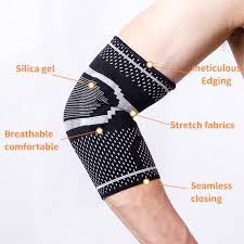 The pain may also radiate into the upper or lower arm. Shiwei 4018 Compression Elbow Sleeve Knitting Sports Elbow Brace Support Buy Elbow Support Elbow Protector Elbow Brace Product On Alibaba Com