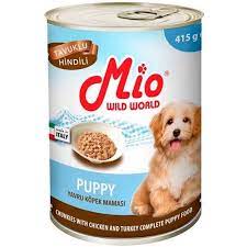 mio yavru kopek konservesi tavuklu 415 gr amazon pet center yavru kopek kopek hayvan