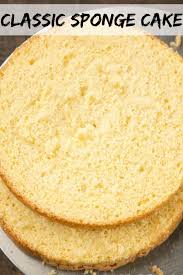 Simple Yellow Sponge Cake Recipe Let The Baking Begin Basic Sponge Cake Recipe Sponge Cake Recipes Yellow Sponge Cake Recipe