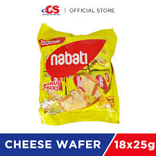 Nabati wafers are the most crunchiest and cheesiest wafers of all time! Richeese Nabati Cheese Wafer 18s X 23g New Pgmall