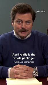 April is the assistant of Ron's dreams 🥰 #ParksAndRec is streaming now