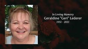 Geraldine "Geri" Lederer Obituary