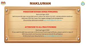 Your annual practice fee must be paid by may 31 every year to maintain a valid b.c. Majlis Optik Malaysia Bap Kkm Startseite Facebook