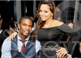 Lil wayne was recently kicked out of a heat game in miami for supposedly cheering on the lakers. Chris Boshs Wife Nba Player For Miami Heat Chris Bosh And His Wife Adrienne