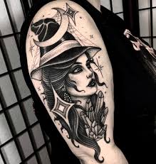 Pin Em Halloween Tattoos Traditional Tattoos