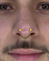 Mis primeros 💫Mantis Piercing💫 para mi rey @ortega.piercer @ortega.ttt  @gonzalonicolasortega , acompañando su doble septum (realice el de  adelante) y una simetría de nostrils, luciendo joyería siempre de  @cubicjoyeriacorporal .