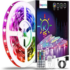 Bluetooth led strip lights 50ft, cozylady led light strips controlled by smart phone app, music sync led lights strip for bedroom decor, room decor, children's room. Amazon Com 40ft Led Strip Lights Keepsmile Rgb Color Changing Led Light Strips Smd 5050 Led Strips With Remote Led Lights For Bedroom Kitchen Home Decoration Home Improvement