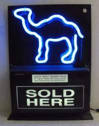 Vintage camel filters cigarette lighter r.j. Camel Cigarettes Neon Sign