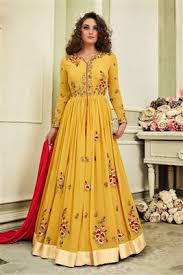 So these above given indian wedding dresses for brides' sisters you would love to put on in your sister's. Indian Girls Wedding Wear Anarkali Gowns Collection Wholesaler At Best Price Online