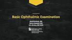 Basic Eye Exam