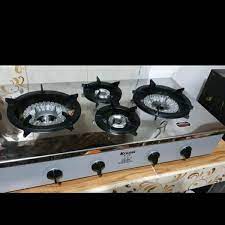 Pada kompor gas rinnai, pemakaian gas paling kecil pada tungku kecil ialah 1.2 kw/jam dan 1.9 kw/jam pada tungku besar. Jual Terlaris Kompor Rinnai Ri 4rsp Kompor Gas 4 Tungku Api Turbo25000 27 Di Lapak Warnai Hidupmu Bukalapak