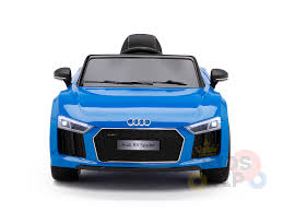 Raymont gearbox 6 volt motor for kid trax kids ride on power car wheels kid trax moto atv avigo mini cooper audi tt bmw i8 audi r8 mercedes gl. Blue Officially Licensed Audi R8 Spyder Ride On Toy Car Kids Vip