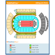 gila river arena seating map