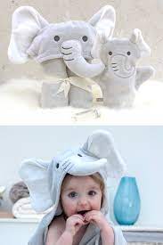 With a great toothbrush holder & soap dispenser, our bath sets are a great addition to your home! Humphrey Elephant Hooded Baby Bath Towel Gift Set Baby Towel New Baby Products New Baby Presents