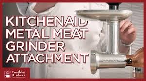 kitchenaid metal food grinder