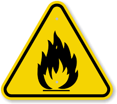 Black And Yellow Arrow Sign Meaning Pin By Courtney Ahn On Warning Signs Collection Hazard Sign Fire Hazard Symbols