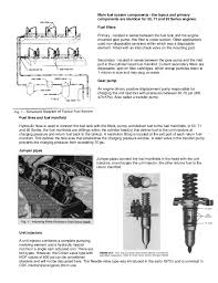 detroit diesel mechanical injection system