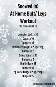 Snowed In Full Body Workout No Equipment Required My Best Badi Fitness Body Full Body Workout No Equipment Workout