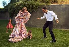 Chrissy teigen, 34, made our holiday season that much brighter when she shared a cute video of her kids luna, 3, and miles, 1, showing off their hysterical moves chrissy and husband john legend, 40, cheer her during this really carefree moment as the rest of their family and loved ones look on. John Legend And Chrissy Teigen On Love And Resistance In The Age Of Trump Vanity Fair