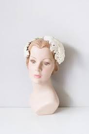 Odette At Dawn 1950s Feather Fascinator Fascinator Antique Hats Bridal Fascinator