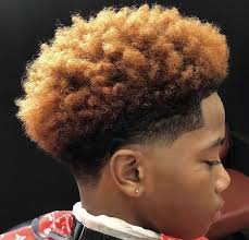 Curly Black And Blonde Hair Men Pin On Coiffure